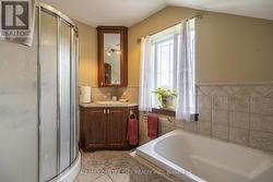 Upstairs 4 pc bathroom - 