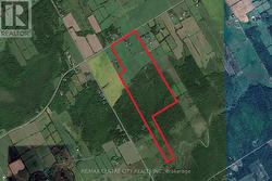 Property outlines of the 137.5 acre parcel - 
