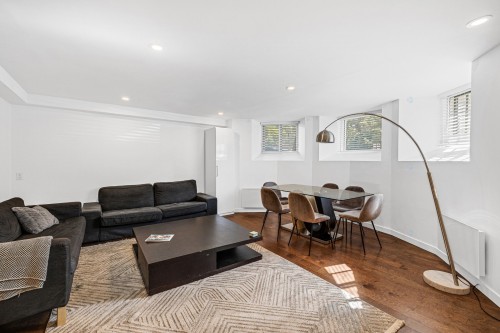 Salon - 1565  - 1569 Av. Du Docteur-Penfield, Montréal (Ville-Marie), QC - Indoor Photo Showing Living Room With Fireplace