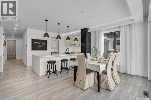 428 Woolf Bend, Saskatoon, SK - Indoor Photo Showing Dining Room