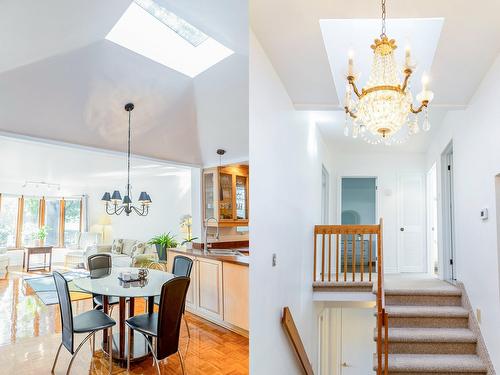 Staircase - 53 Rue Chartres, Dollard-Des-Ormeaux, QC - Indoor Photo Showing Dining Room