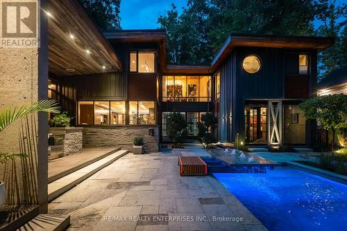 123 Kenollie Avenue, Mississauga, ON - Outdoor With In Ground Pool