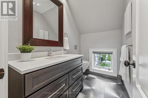 Two-Piece Bathroom with a Separate Shower Room - 335 Lakeshore Road W, Oakville, ON - Indoor Photo Showing Bathroom