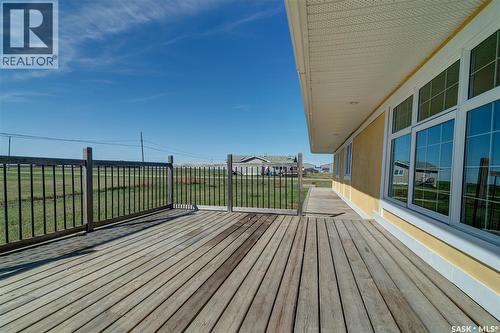 126 George Street, Drinkwater, SK - Outdoor With Deck Patio Veranda With Exterior