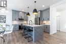 135 Traeger Common, Saskatoon, SK  - Indoor Photo Showing Kitchen With Upgraded Kitchen 