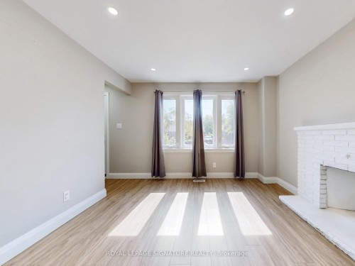 22 Sherwood Avenue, Kitchener, ON - Indoor Photo Showing Other Room With Fireplace
