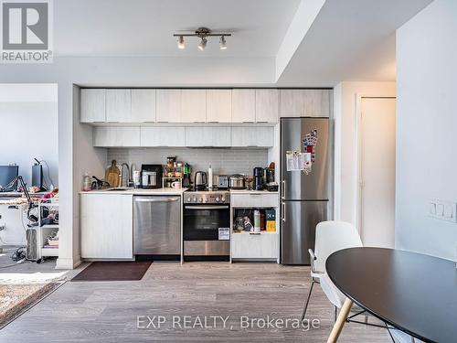 3708 - 181 Dundas Street E, Toronto, ON - Indoor Photo Showing Kitchen With Stainless Steel Kitchen