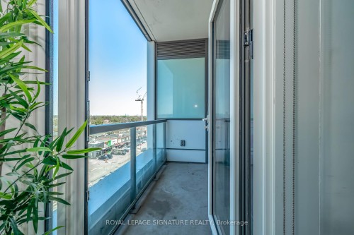 606-1195 The Queensway N/A, Toronto, ON - Outdoor With Balcony With Exterior