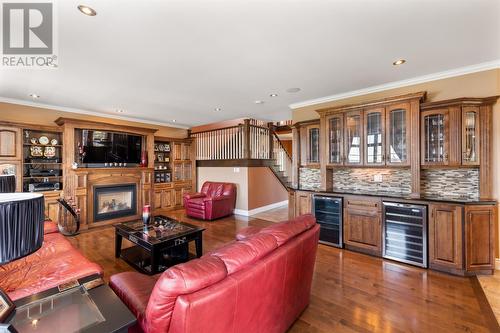 3 Everest Street, Paradise, NL - Indoor Photo Showing Living Room With Fireplace