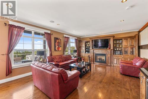 3 Everest Street, Paradise, NL - Indoor Photo Showing Living Room With Fireplace