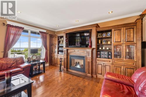 3 Everest Street, Paradise, NL - Indoor Photo Showing Living Room With Fireplace
