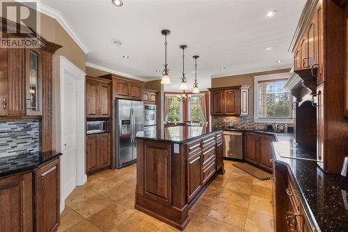 3 Everest Street, Paradise, NL - Indoor Photo Showing Kitchen With Stainless Steel Kitchen With Upgraded Kitchen