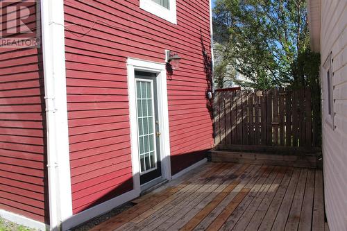13 Mcneil Street, St. John'S, NL - Outdoor With Deck Patio Veranda With Exterior