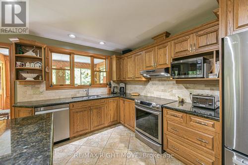 1892 Carriage Court, Severn, ON - Indoor Photo Showing Kitchen With Stainless Steel Kitchen