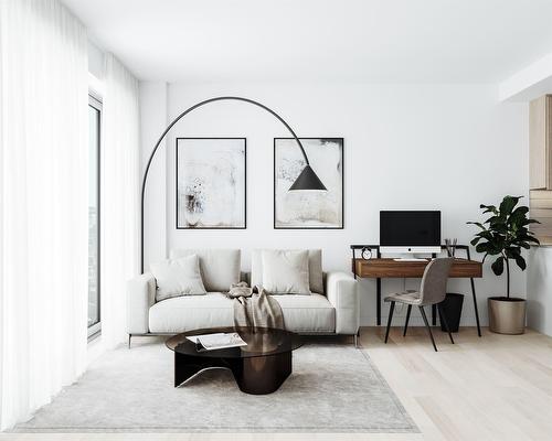 Living room - 405-2020 Rue Lucien-Thimens, Montréal (Saint-Laurent), QC - Indoor