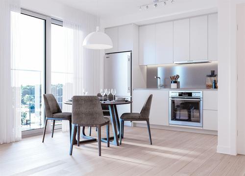 Kitchen - 405-2020 Rue Lucien-Thimens, Montréal (Saint-Laurent), QC - Indoor