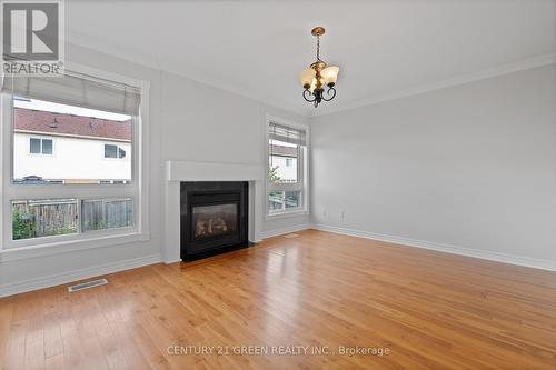 9 Mortimer Drive, Brampton, ON - Indoor Photo Showing Living Room With Fireplace