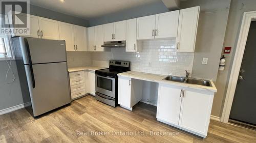 468-476 Main Street E, Hamilton (Stinson), ON - Indoor Photo Showing Kitchen With Double Sink