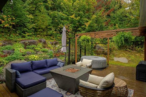 Patio - 2140 Ch. Du Grand-Héron, Sainte-Adèle, QC - Outdoor With Deck Patio Veranda