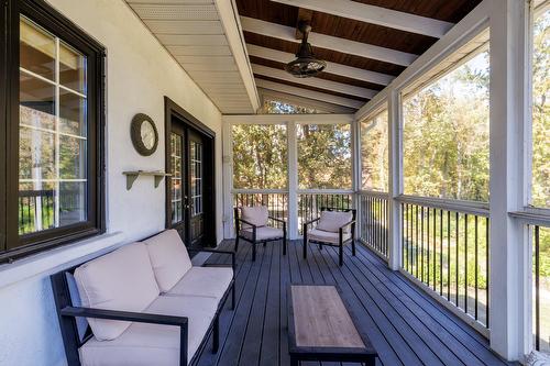 Solarium/Verrière - 182 Rue Main, Hudson, QC - Outdoor With Deck Patio Veranda With Exterior