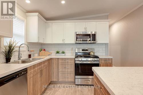 Lot 7 - 213 Carolynn Way, North Perth (Listowel), ON - Indoor Photo Showing Kitchen With Double Sink