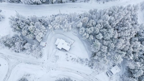 Photo aérienne - 31 Ch. De L'Altitude, Saint-Côme, QC - Outdoor With View