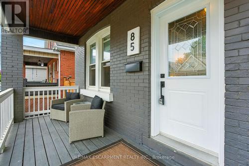 85 Crosthwaite Avenue N, Hamilton, ON - Outdoor With Deck Patio Veranda With Exterior