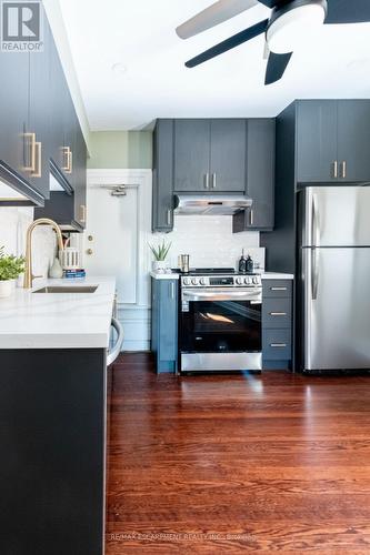 2 - 11 Eastbourne Avenue, Hamilton, ON - Indoor Photo Showing Kitchen With Stainless Steel Kitchen With Upgraded Kitchen