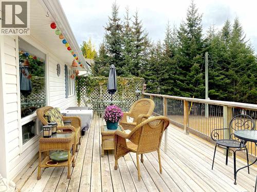 5270 Mackay Crescent, 100 Mile House, BC - Outdoor With Deck Patio Veranda With Exterior