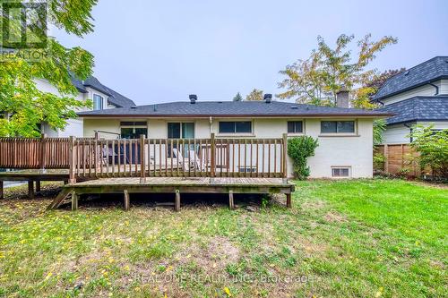 398 Tennyson Drive, Oakville, ON - Outdoor With Deck Patio Veranda