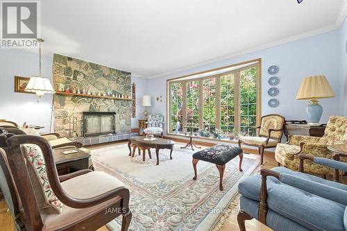 116 Frontenac Crescent, Deep River, ON - Indoor Photo Showing Living Room With Fireplace