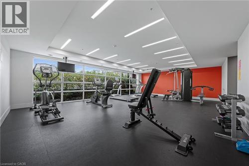15 Prince Albert Boulevard Unit# 503, Kitchener, ON - Indoor Photo Showing Gym Room