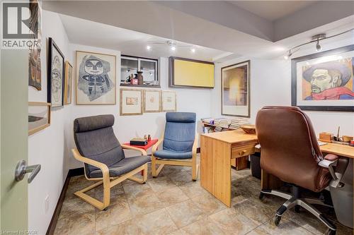 Basement office - 85 Union Boulevard, Kitchener, ON - Indoor Photo Showing Office