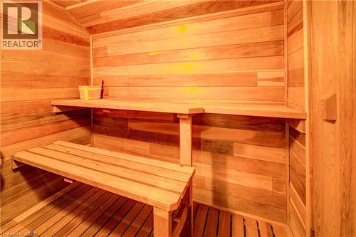 Relaxing sauna featuring wood walls - 85 Union Boulevard, Kitchener, ON - Indoor Photo Showing Other Room