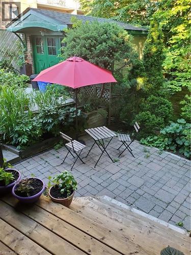 View of back deck - 85 Union Boulevard, Kitchener, ON - Outdoor