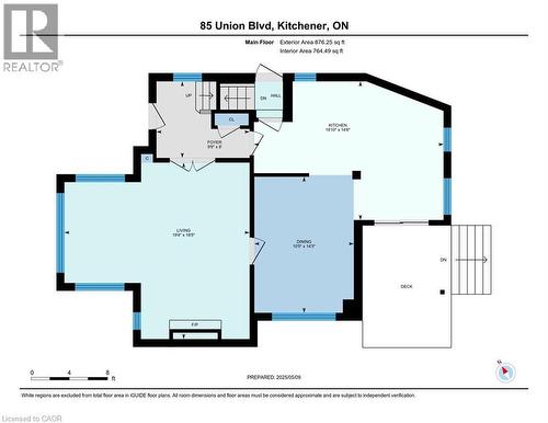 View of home floor plan - 85 Union Boulevard, Kitchener, ON - Other