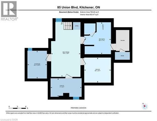 View of floor plan / room layout - 85 Union Boulevard, Kitchener, ON - Other