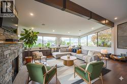 Living room digitally staged - 