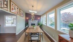 Dining room digitally staged - 