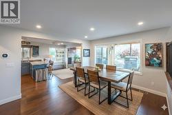 Dining room digitally staged - 