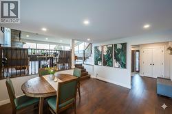 Dining area digitally staged - 