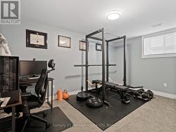 bedroom 4 - office/workout room lower level - 