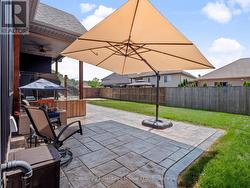 Stampcrete back patio - 