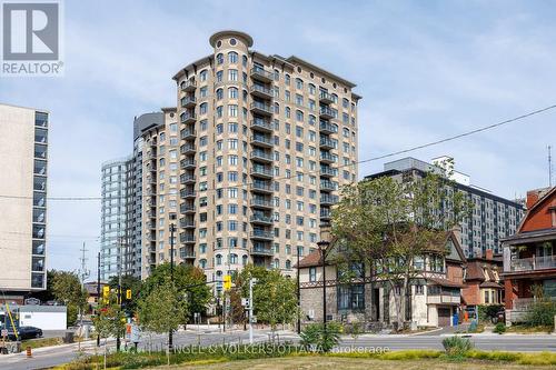505 - 95 Bronson Avenue, Ottawa, ON - Outdoor With Balcony With Facade