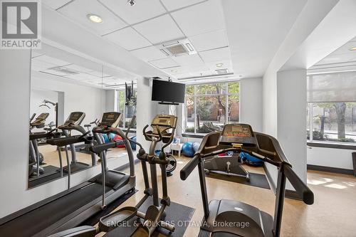 505 - 95 Bronson Avenue, Ottawa, ON - Indoor Photo Showing Gym Room