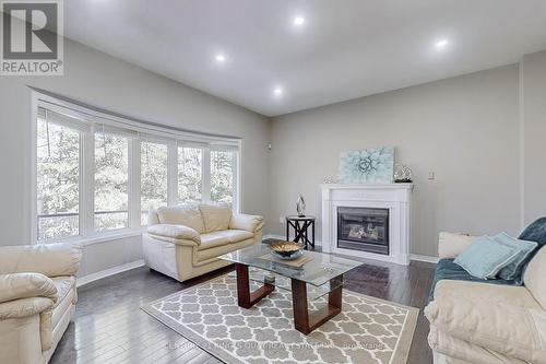 151 Gillett Drive, Ajax, ON - Indoor Photo Showing Living Room With Fireplace