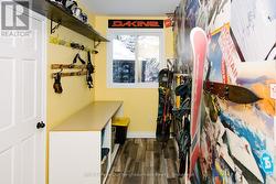 Basement Walkout/Ski Storage - 