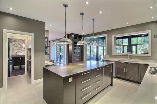 Kitchen - 101 Rue Des Cormorans, Val-D'Or, QC - Indoor Photo Showing Kitchen With Upgraded Kitchen