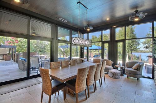 Veranda - 101 Rue Des Cormorans, Val-D'Or, QC - Indoor Photo Showing Dining Room