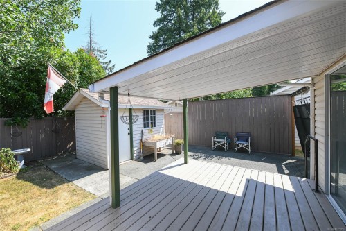 B-1250 Stewart Ave, Courtenay, BC - Outdoor With Deck Patio Veranda With Exterior